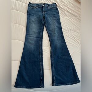 Hollister Dark Blue Flare Jeans